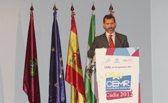 Inauguración de la XXV Asamblea General del Consejo de Municipios y Regiones de Europa